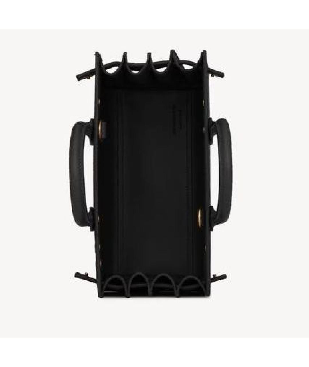 SAINT LAURENT Черная кожаная сумка через плечо, фото 4