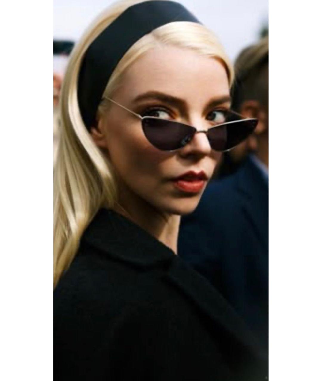 CHRISTIAN DIOR Синие металлические солнцезащитные очки, фото 7