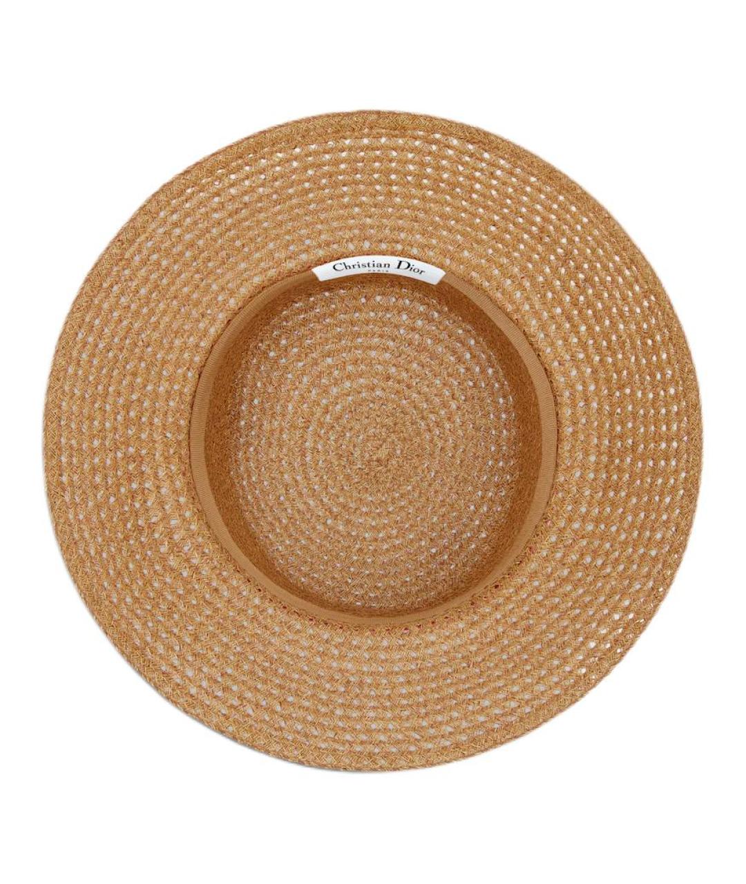 CHRISTIAN DIOR Бежевая панама, фото 4