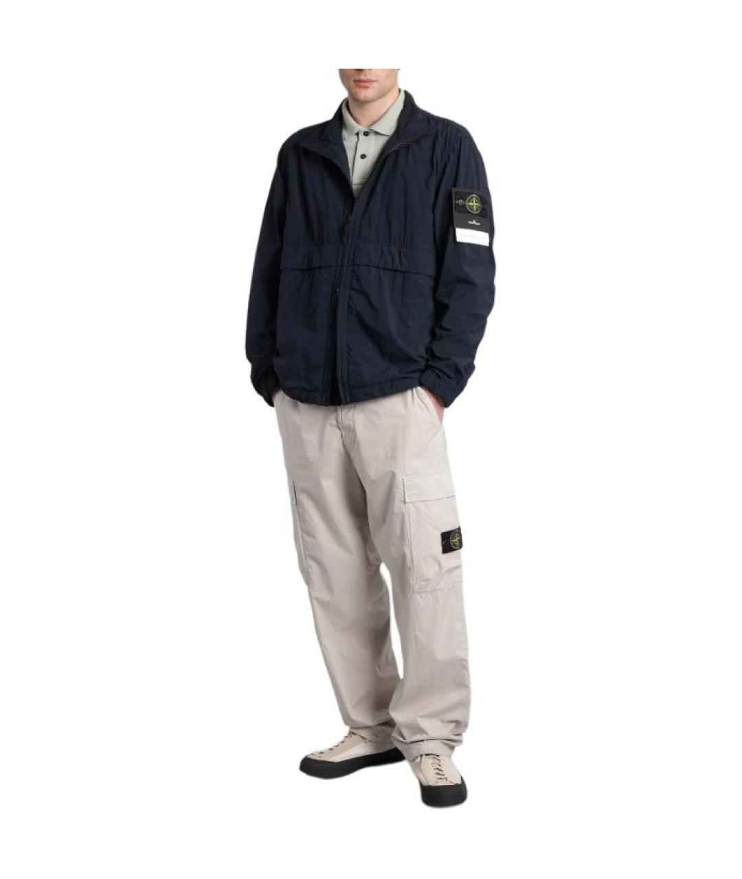 STONE ISLAND Синяя куртка, фото 4