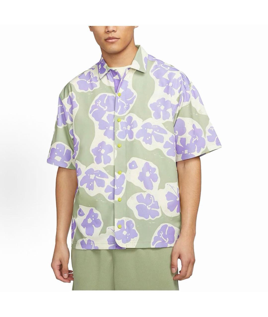 NIKE Зеленая кэжуал рубашка, фото 3