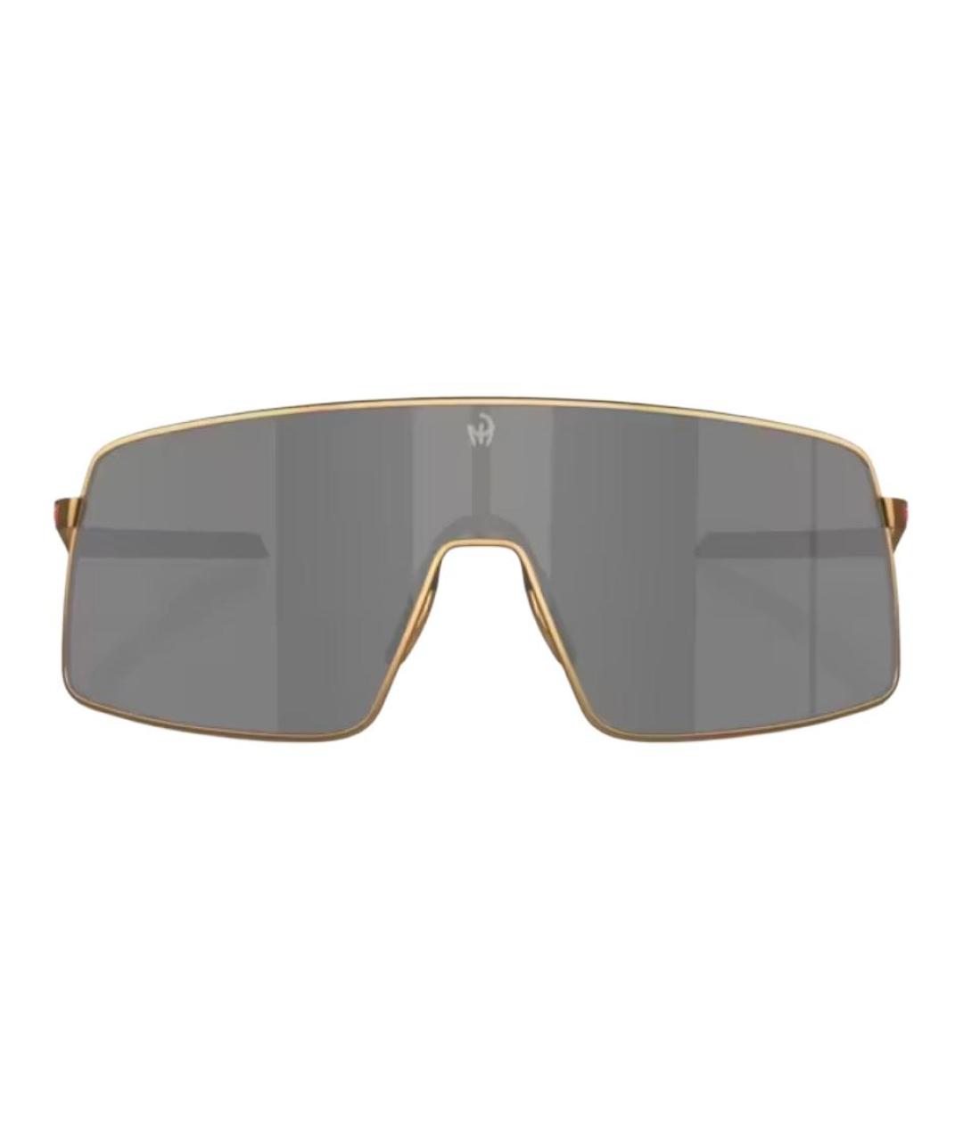 OAKLEY Черные пластиковые солнцезащитные очки, фото 4
