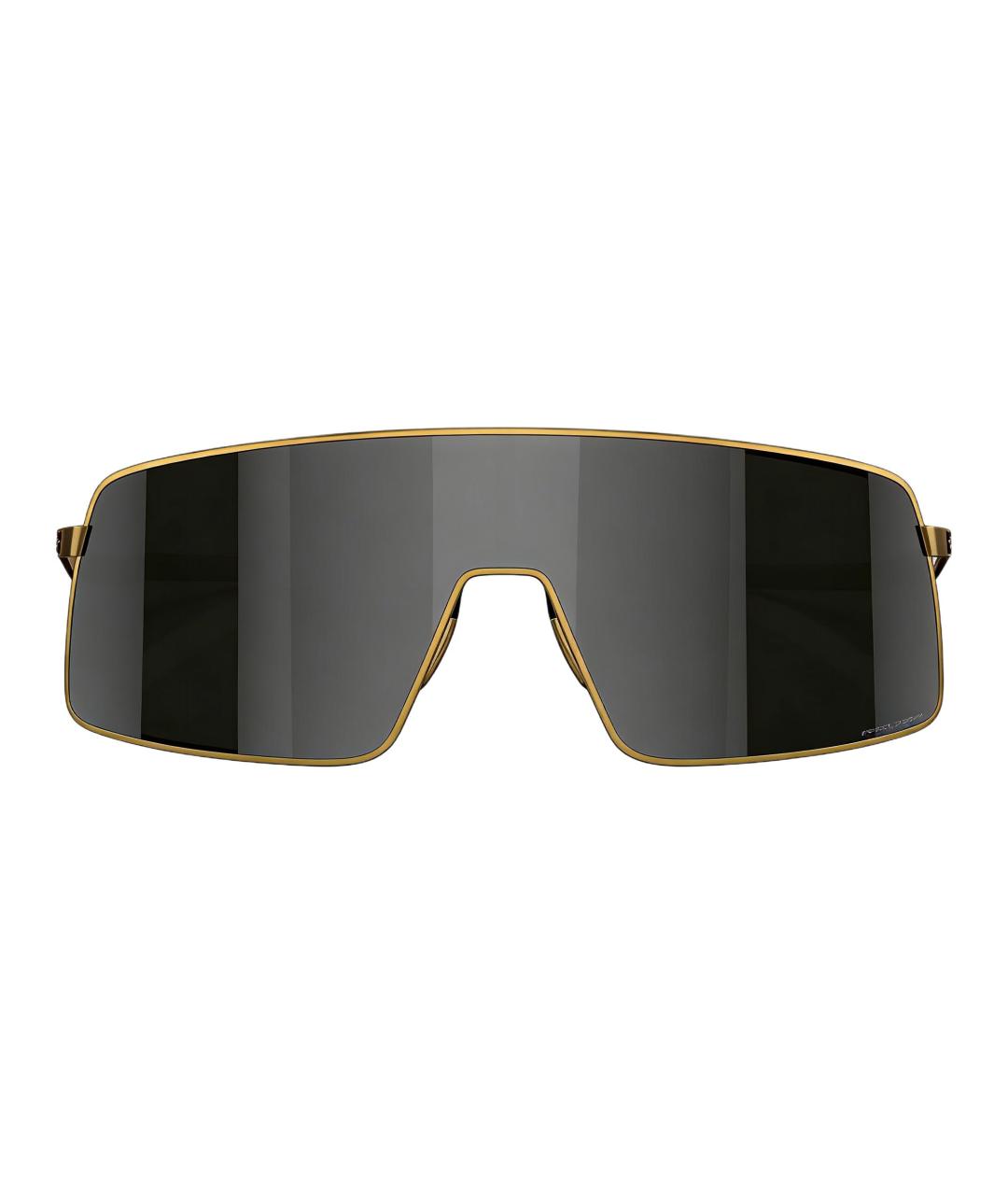 OAKLEY Черные пластиковые солнцезащитные очки, фото 1