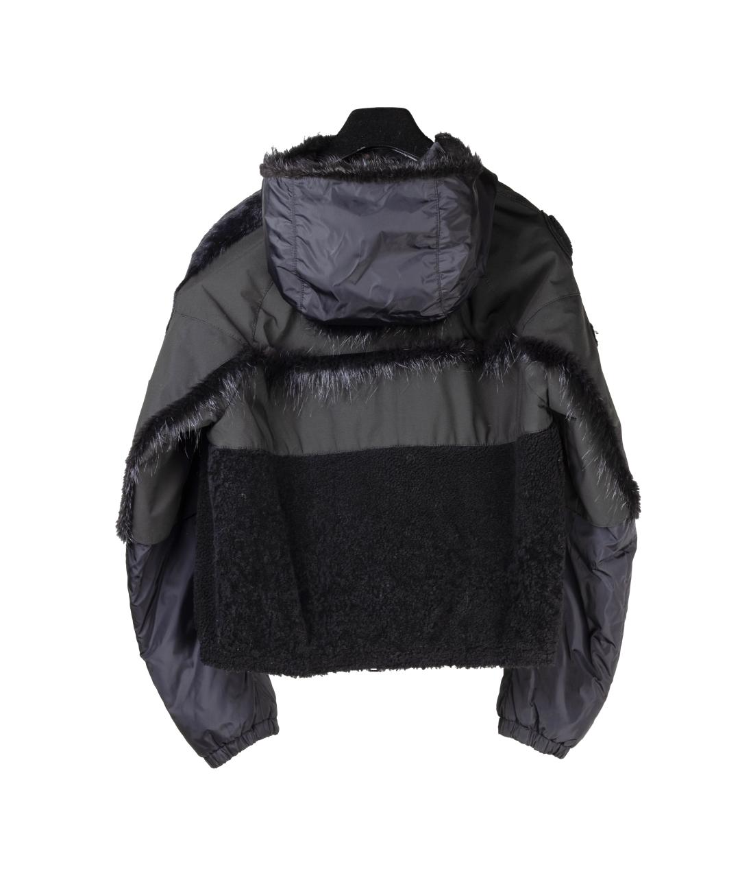 PRADA Черная полиэстеровая куртка, фото 2