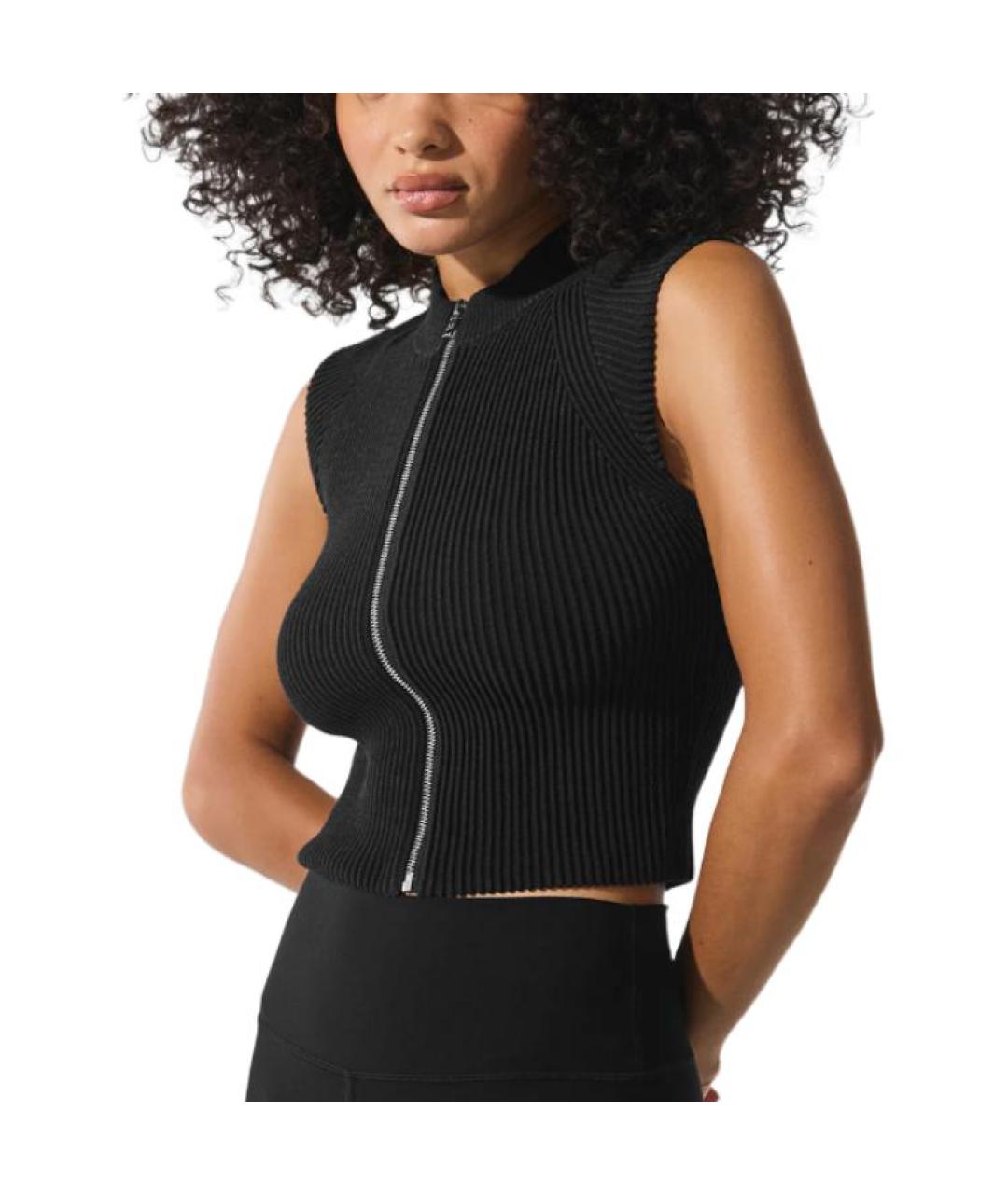 ALO YOGA Черный джемпер / свитер, фото 3