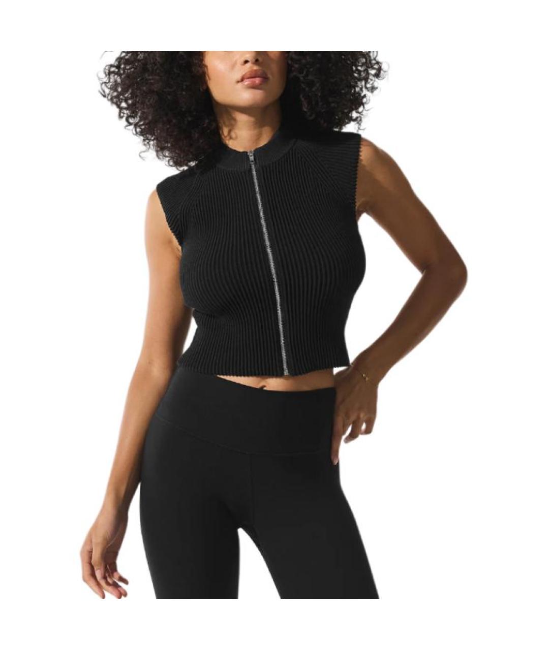 ALO YOGA Черный джемпер / свитер, фото 4