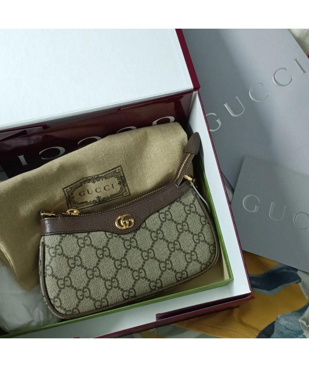 GUCCI Сумка с короткими ручками, фото 4