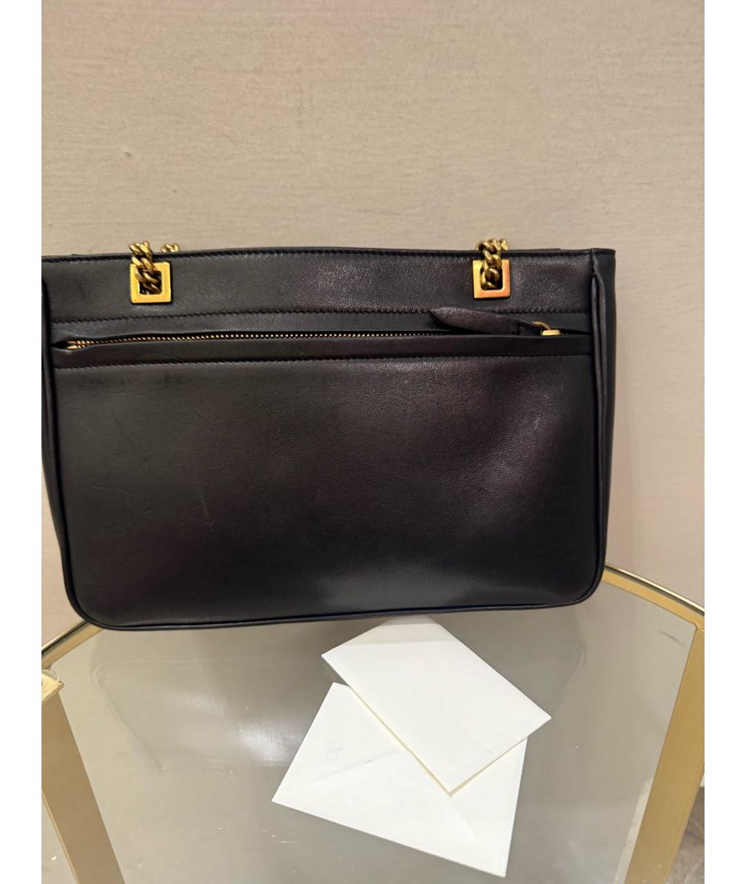 VALENTINO Бежевая кожаная сумка с короткими ручками, фото 4