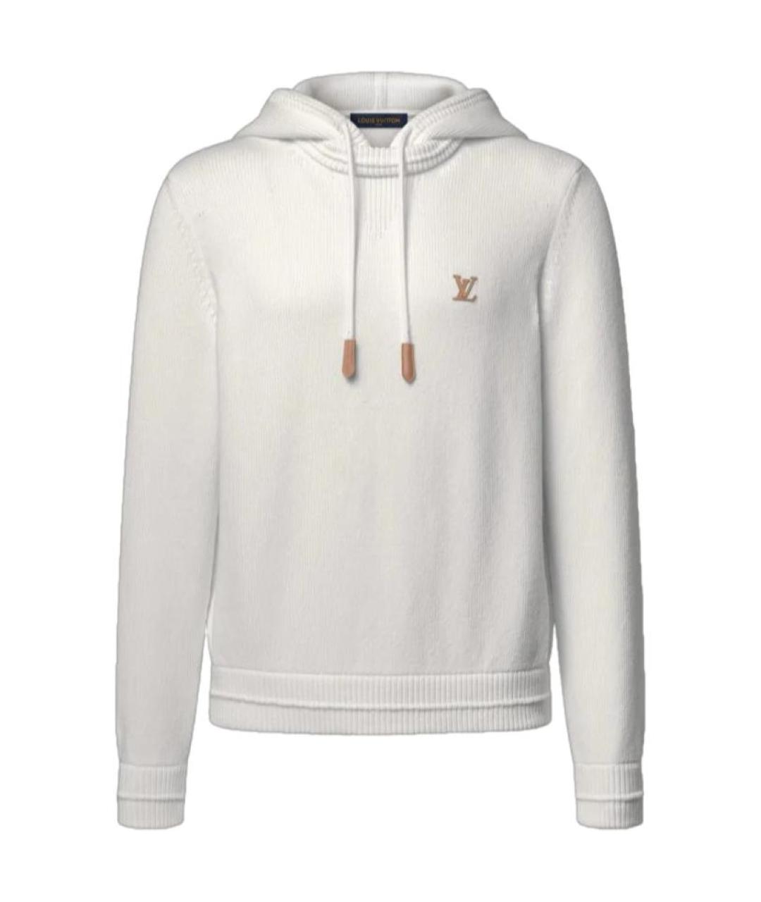 LOUIS VUITTON Белый джемпер / свитер, фото 1