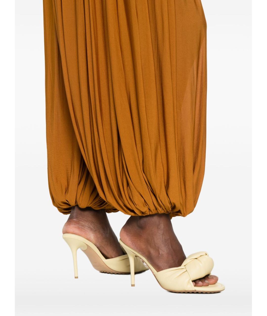 ZIMMERMANN Коричневый вискозный комбинезон, фото 2