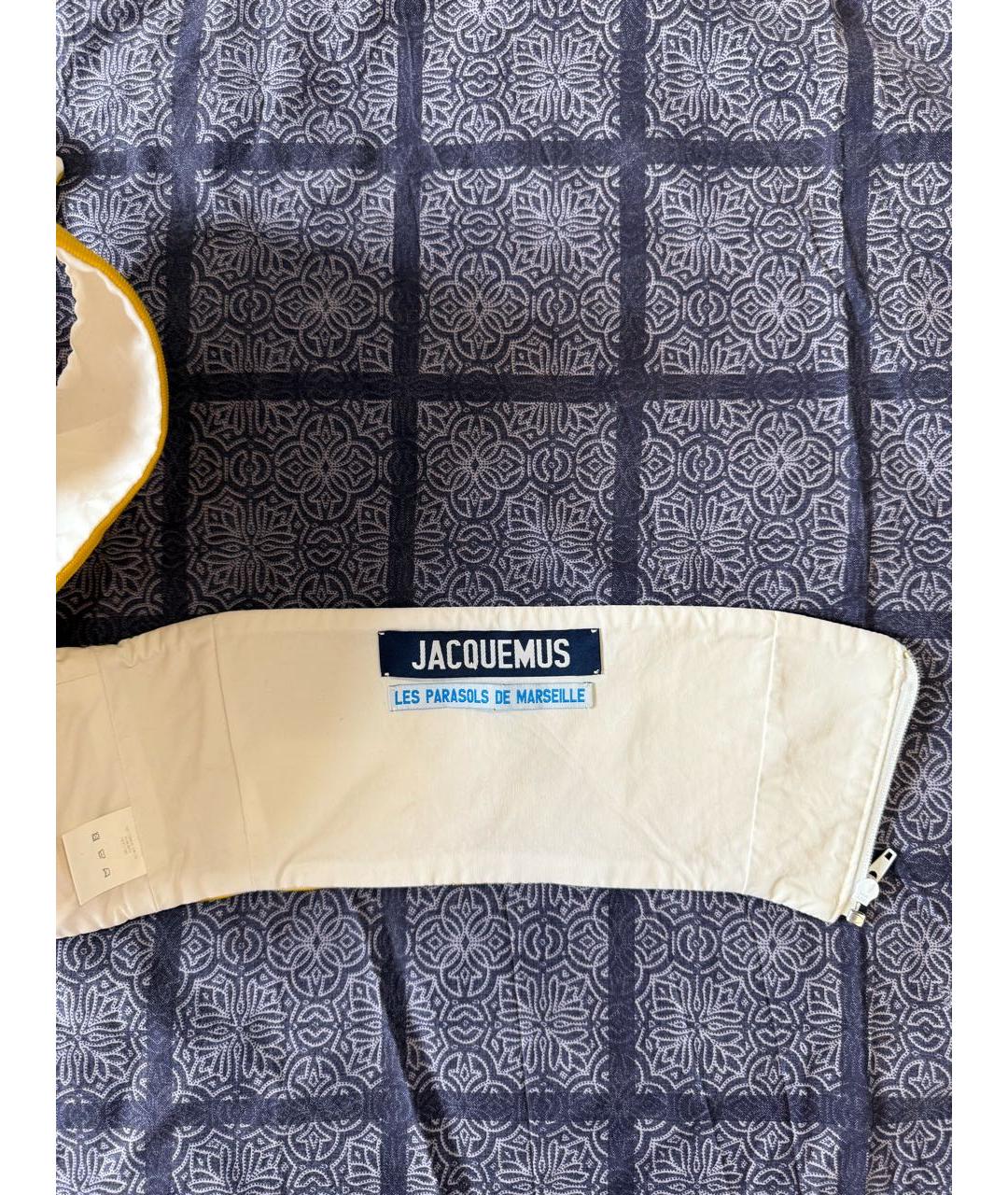 JACQUEMUS Желтая майка, фото 5