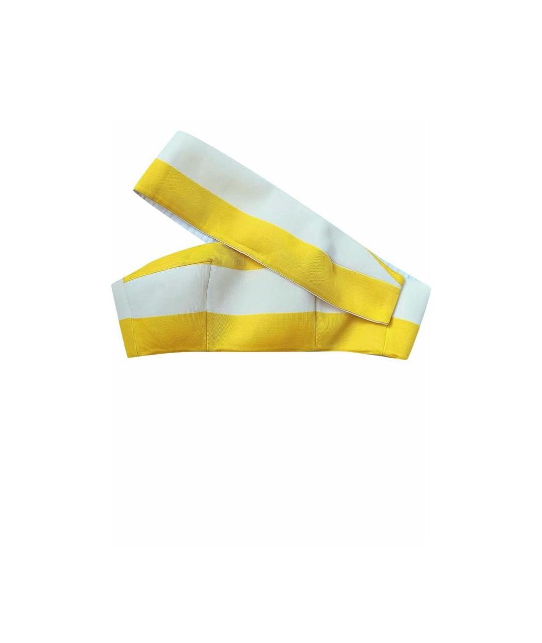 JACQUEMUS Желтая майка, фото 7