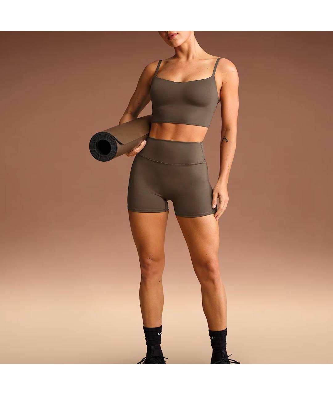 NIKE Коричневый бюстгалтеры, фото 2