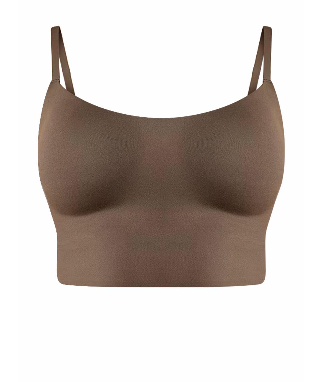 NIKE Коричневый бюстгалтеры, фото 1