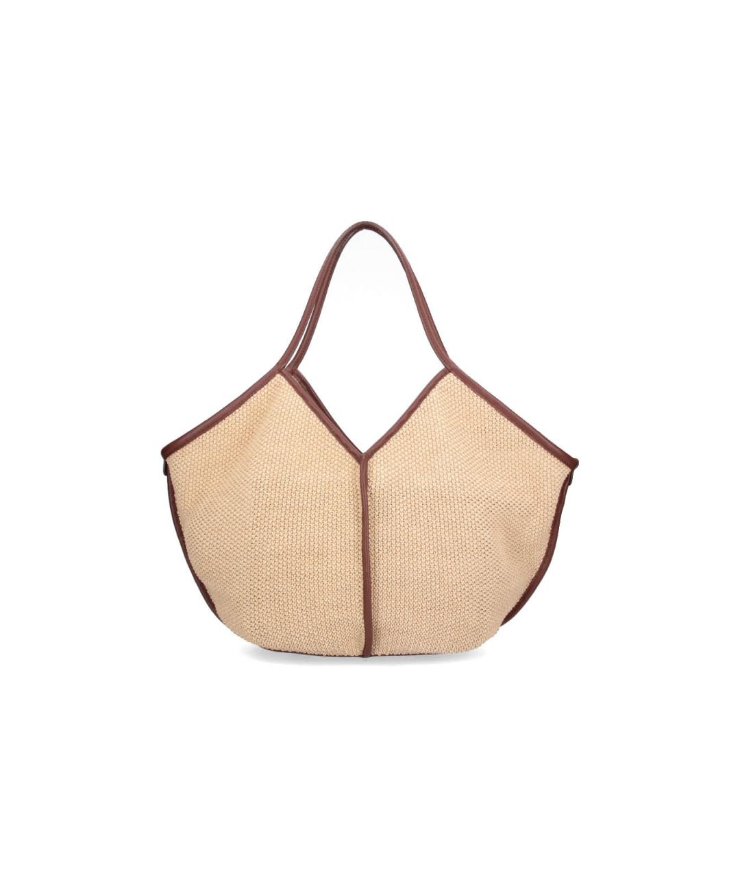 HEREU Бежевая сумка тоут, фото 1