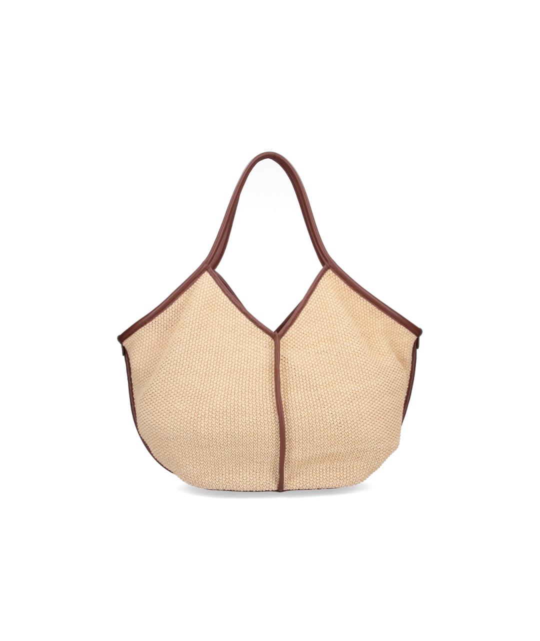 HEREU Бежевая сумка тоут, фото 3