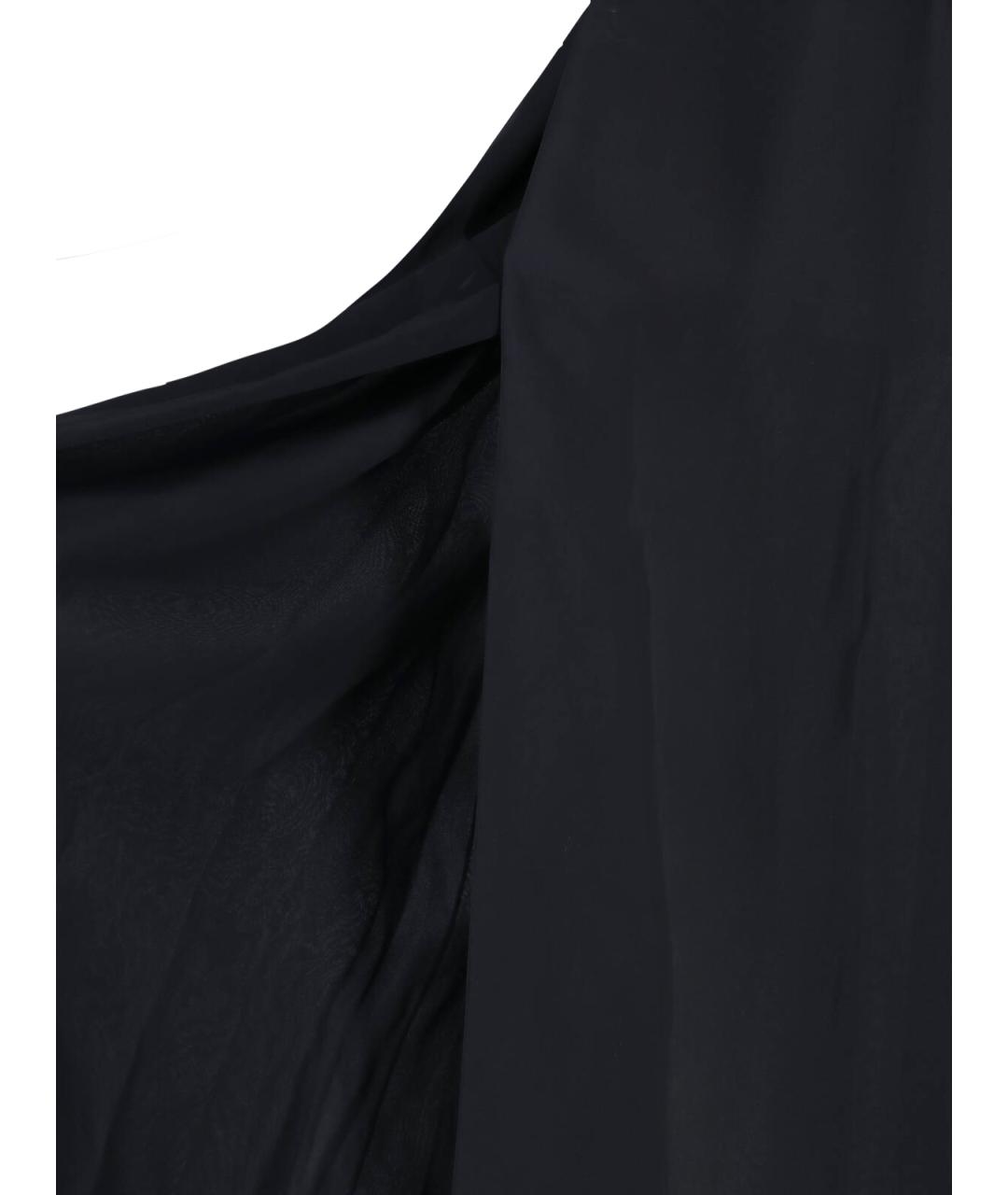 MAISON MARGIELA Черное ацетатное платье, фото 3