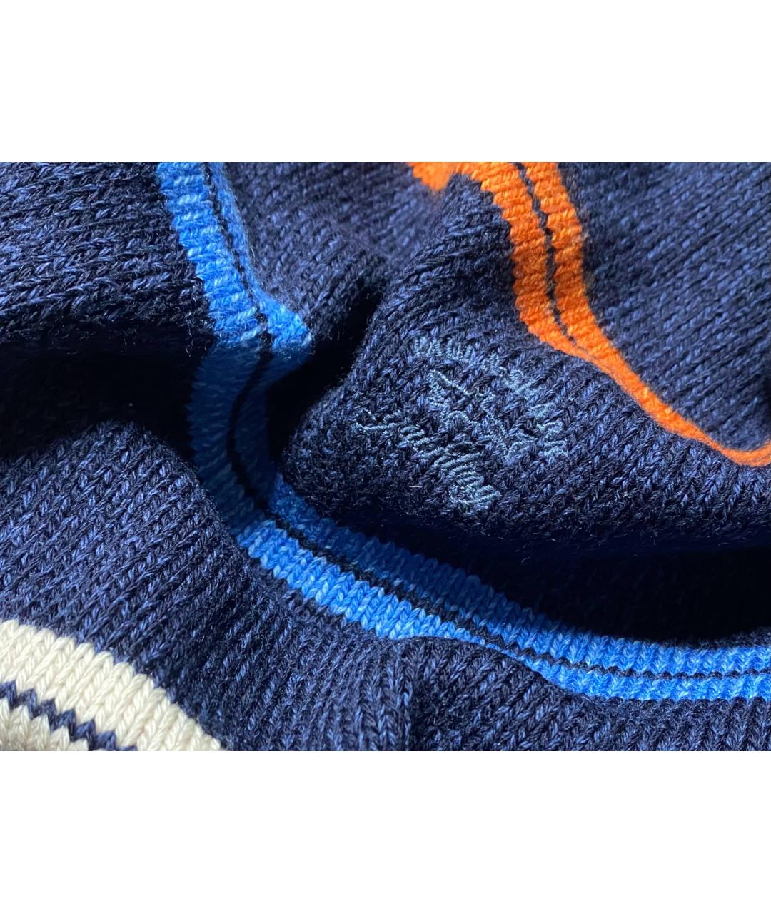 PAUL & SHARK Синий шерстяной джемпер / свитер, фото 5