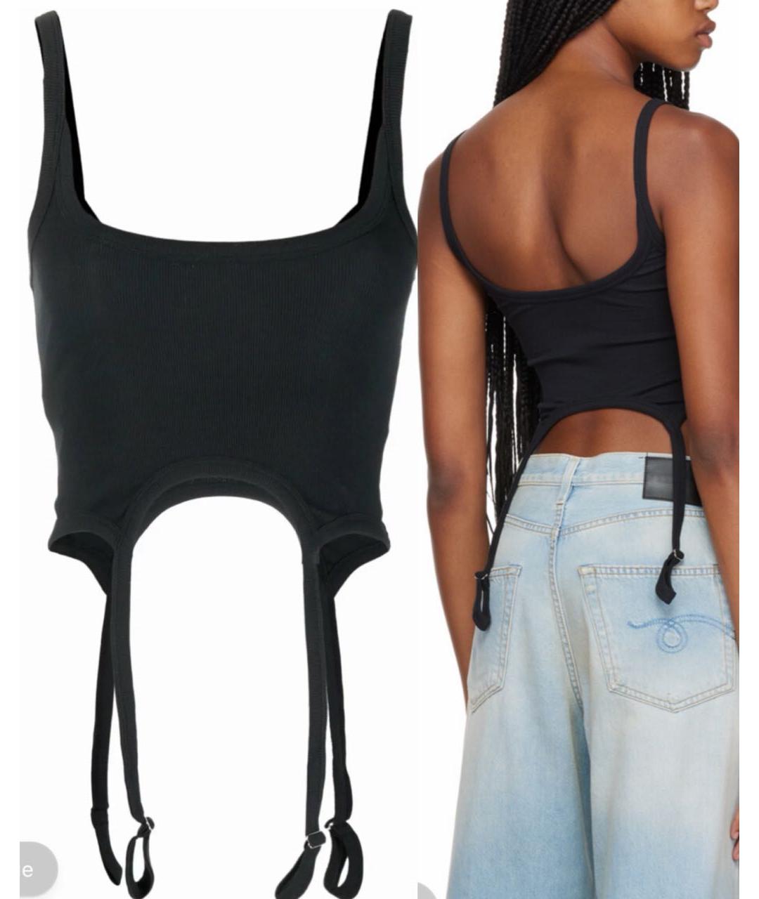 HERON PRESTON Черная майка, фото 2