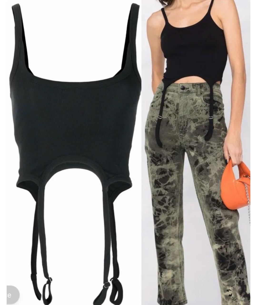 HERON PRESTON Черная майка, фото 3