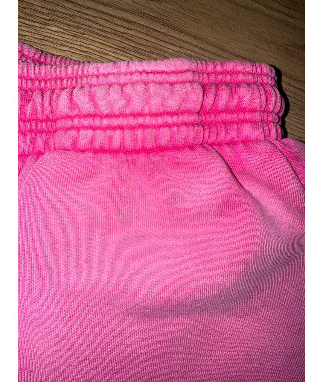 VETEMENTS Розовые хлопковые шорты, фото 4