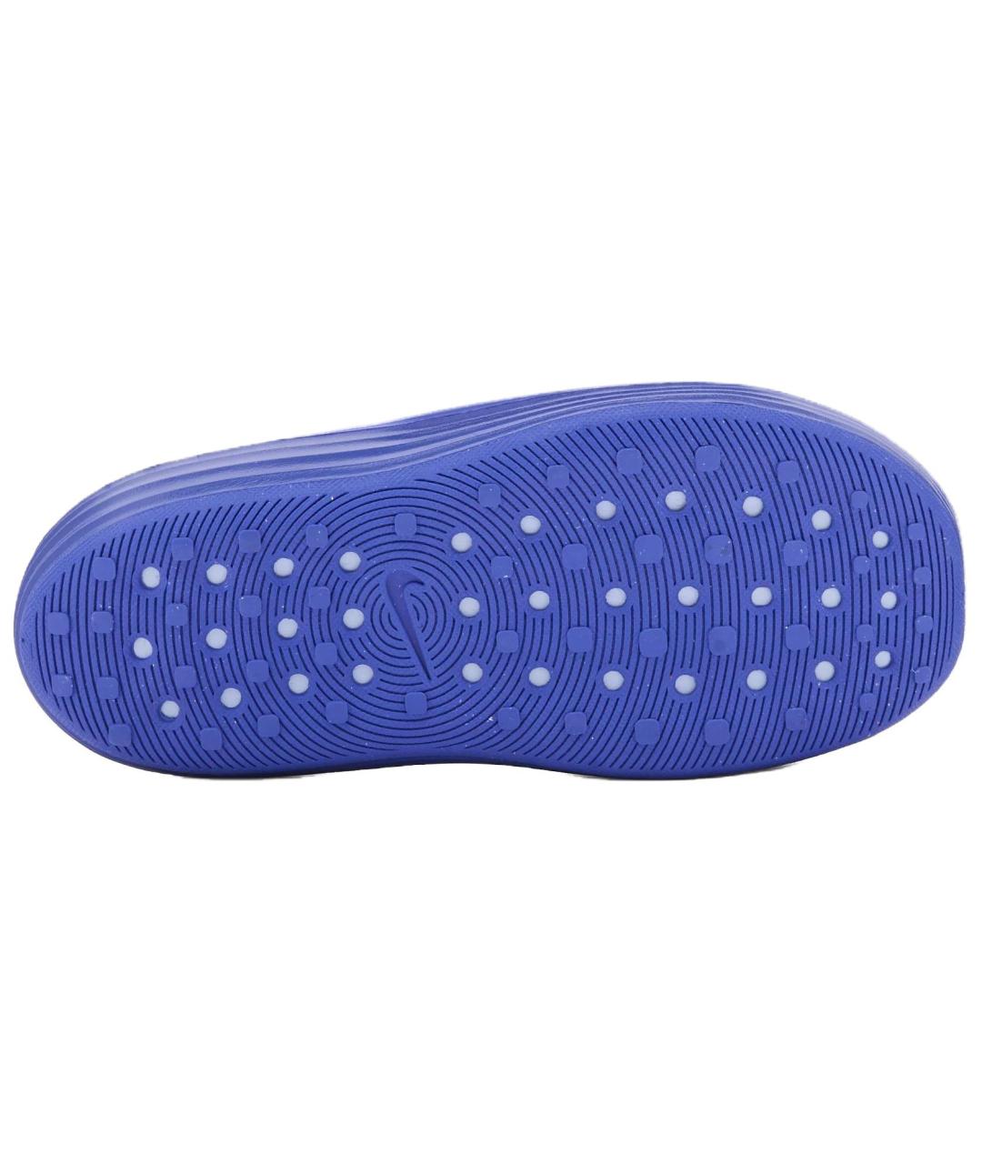 NIKE Синие шлепанцы, фото 5