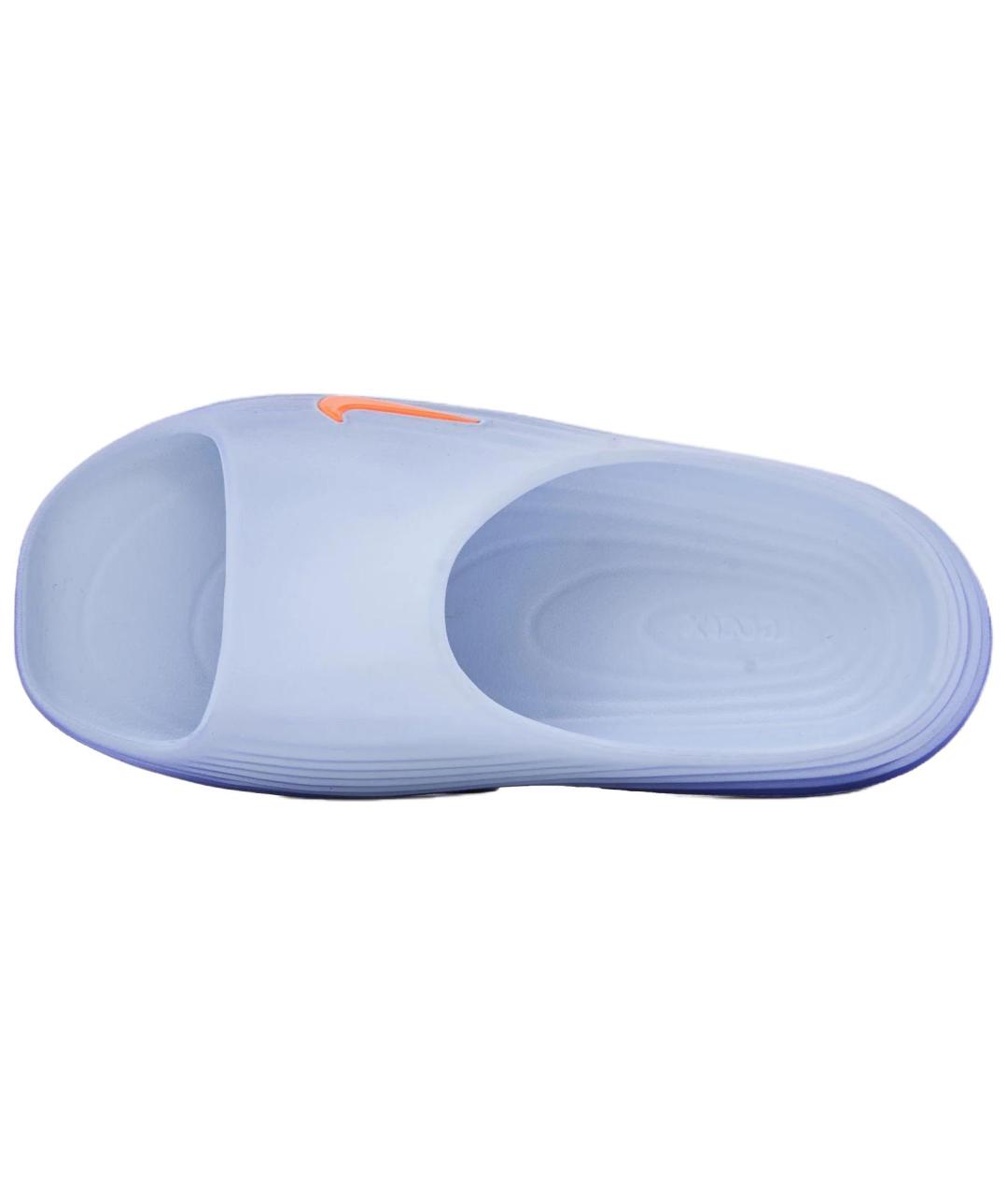 NIKE Синие шлепанцы, фото 4