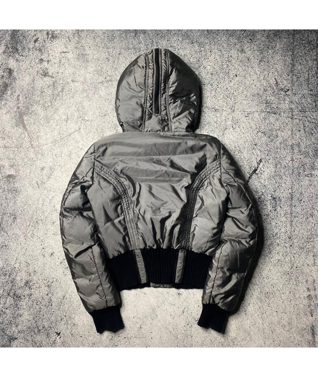 JOHN RICHMOND Серая полиамидовая куртка, фото 4