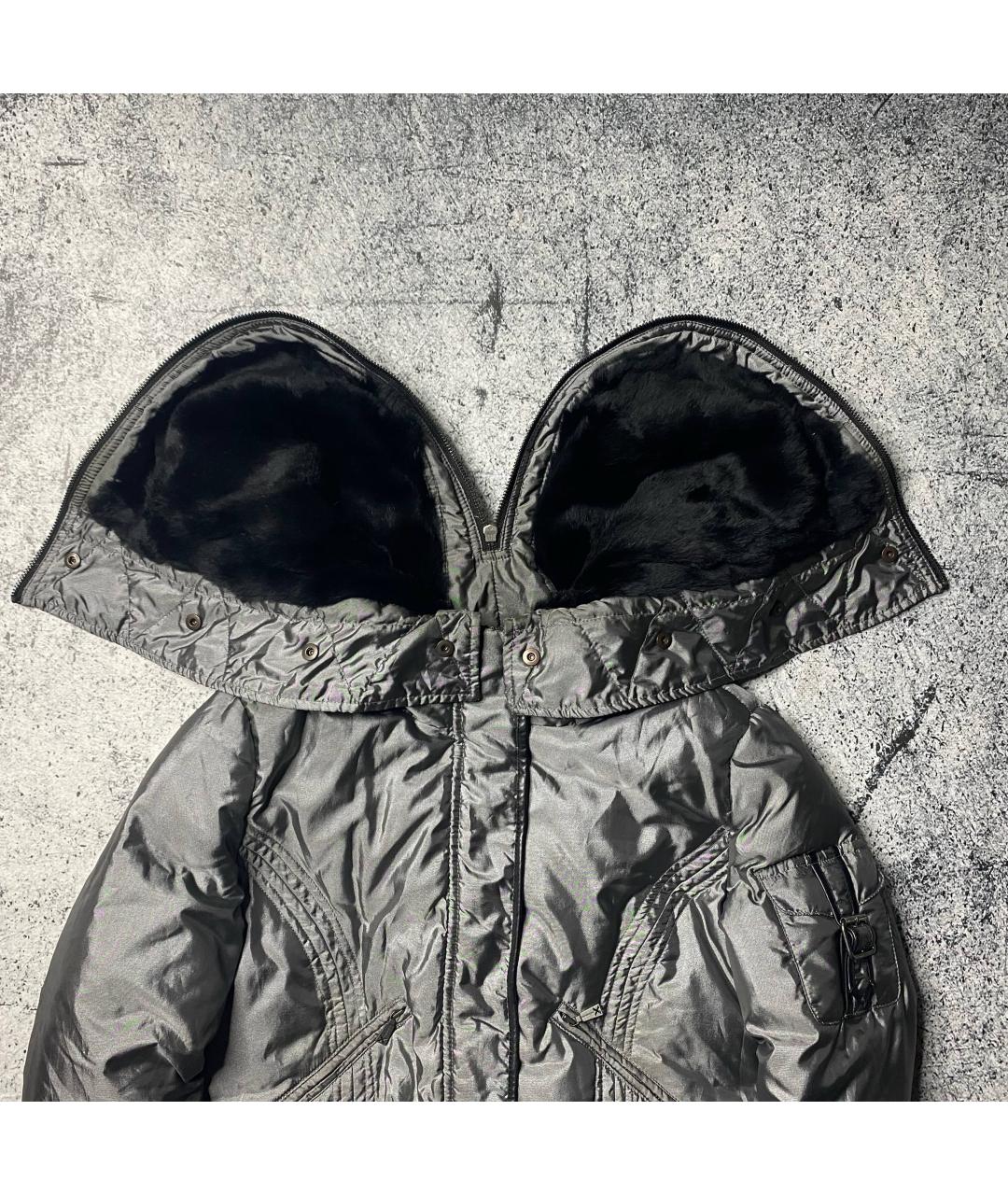 JOHN RICHMOND Серая полиамидовая куртка, фото 6