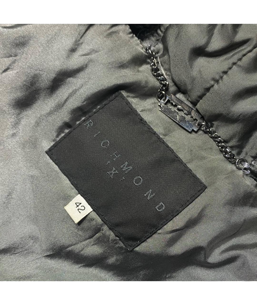 JOHN RICHMOND Серая полиамидовая куртка, фото 9