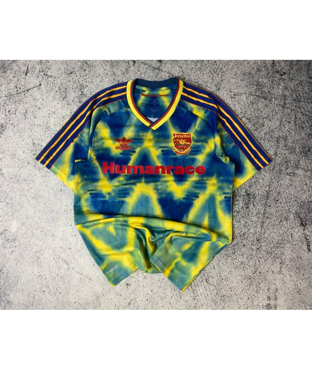 ADIDAS Синяя футболка, фото 2