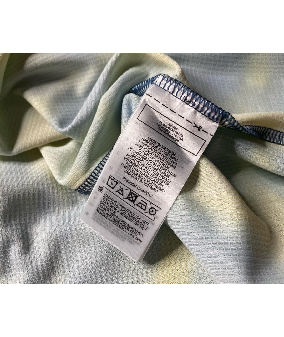 ADIDAS Синяя футболка, фото 9