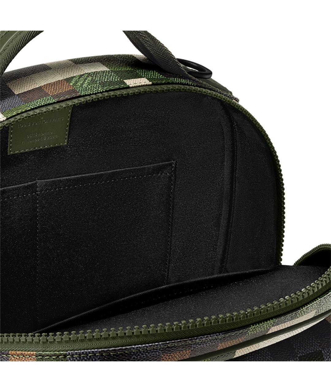 LOUIS VUITTON Хаки рюкзак, фото 5