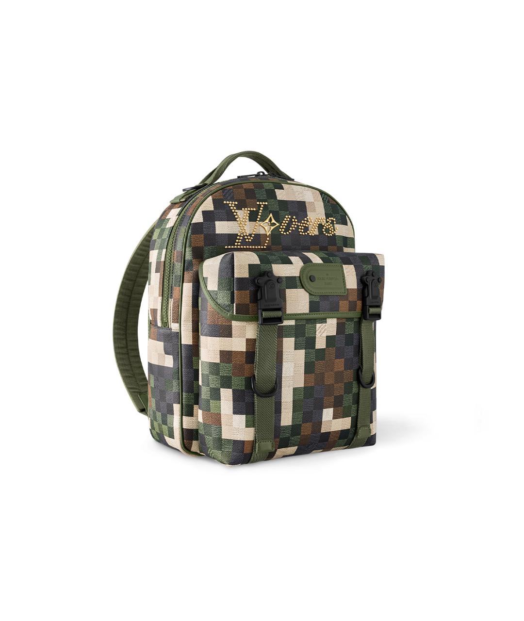 LOUIS VUITTON Хаки рюкзак, фото 2