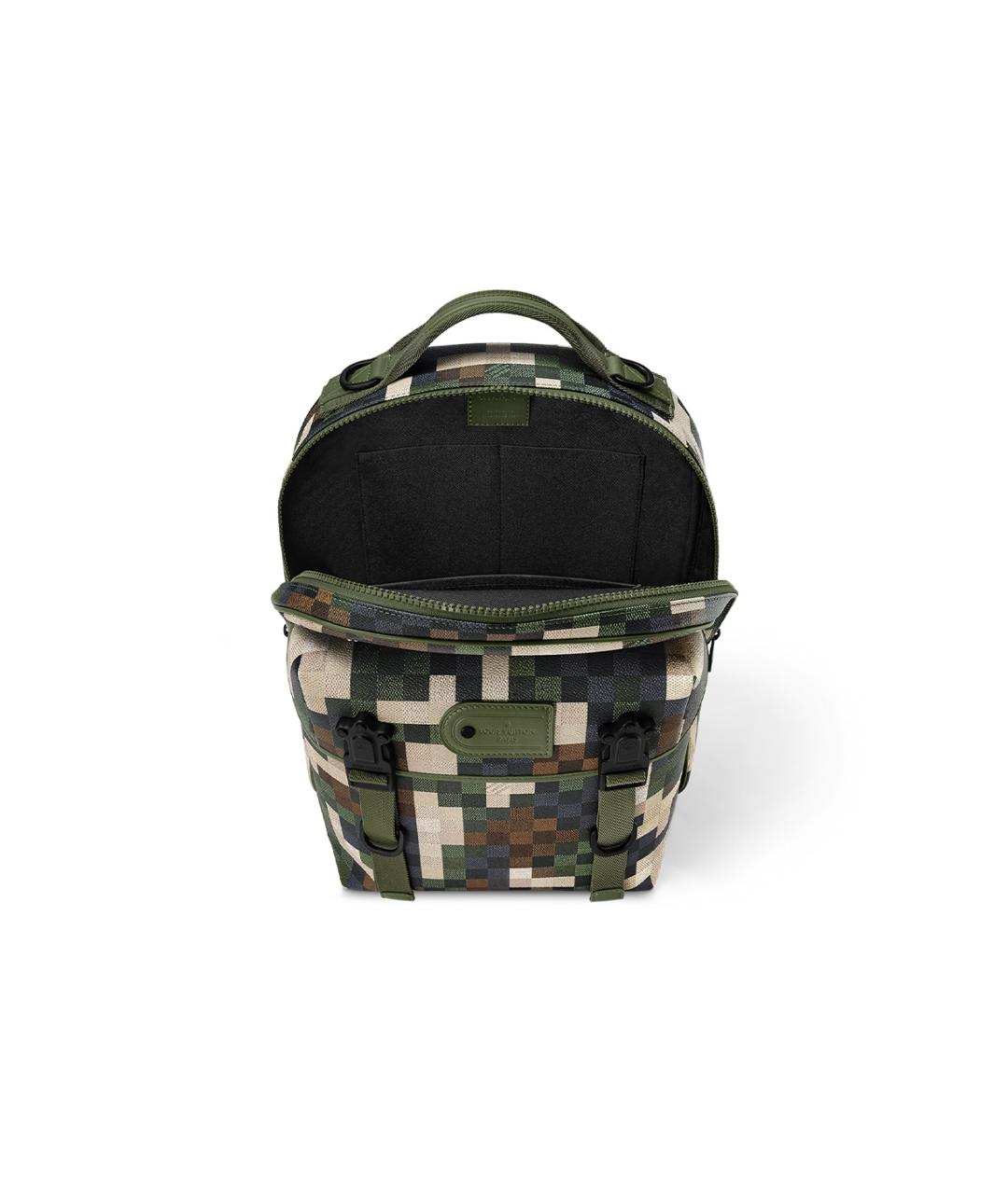 LOUIS VUITTON Хаки рюкзак, фото 4