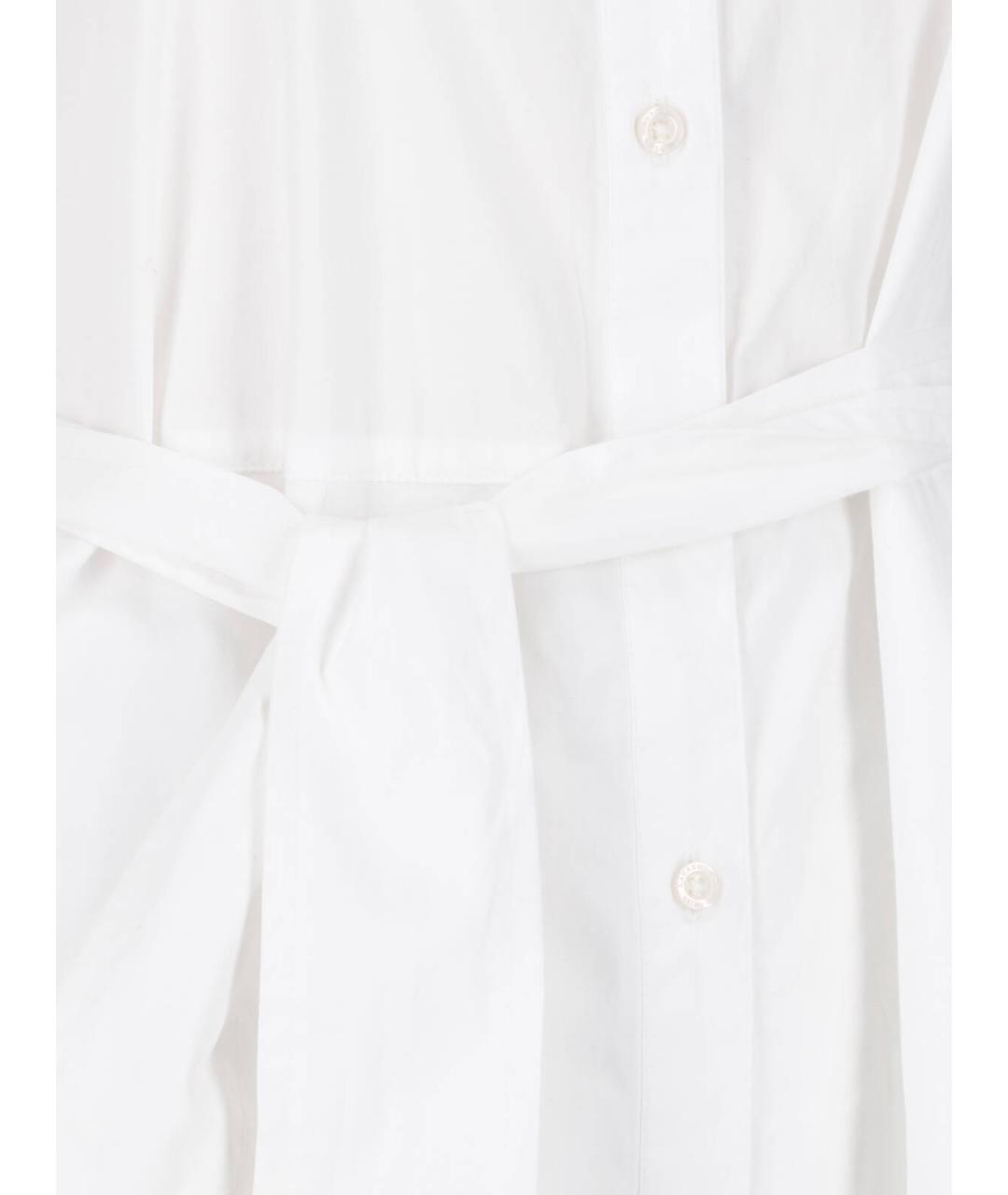 RALPH LAUREN Белое хлопковое платье, фото 4