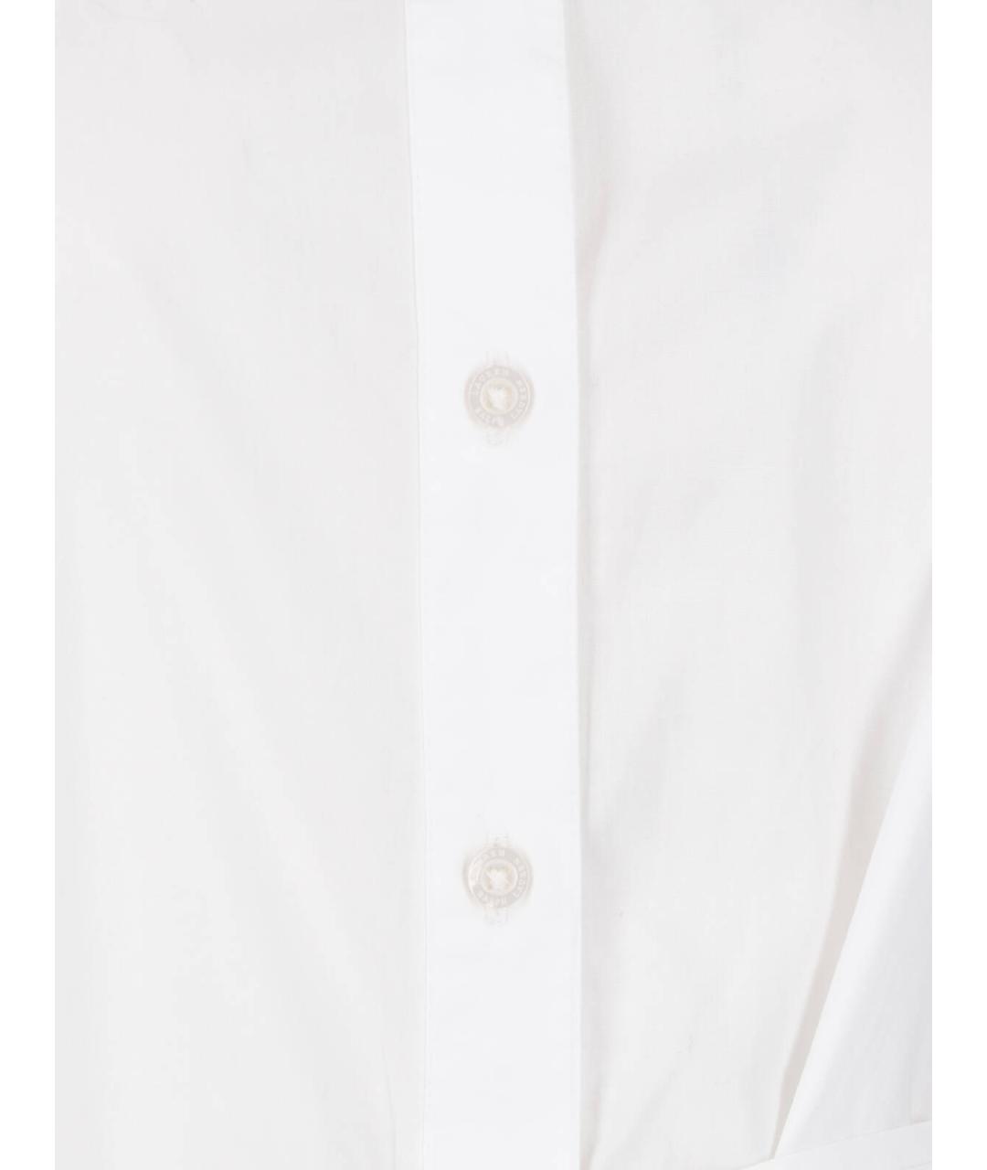 RALPH LAUREN Белое хлопковое платье, фото 5