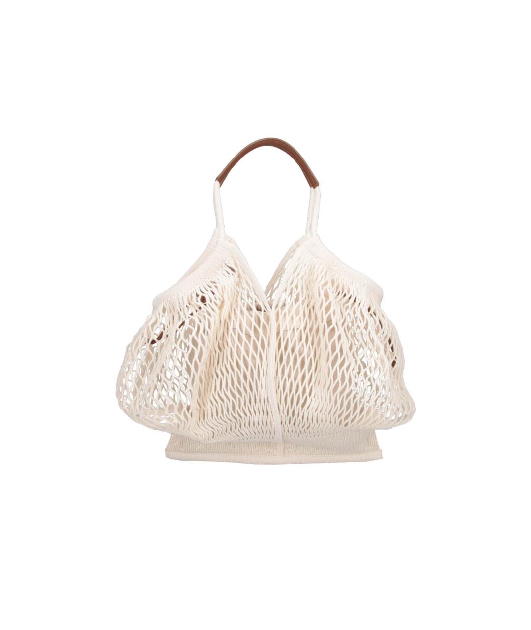 HEREU Белая сумка с короткими ручками, фото 3