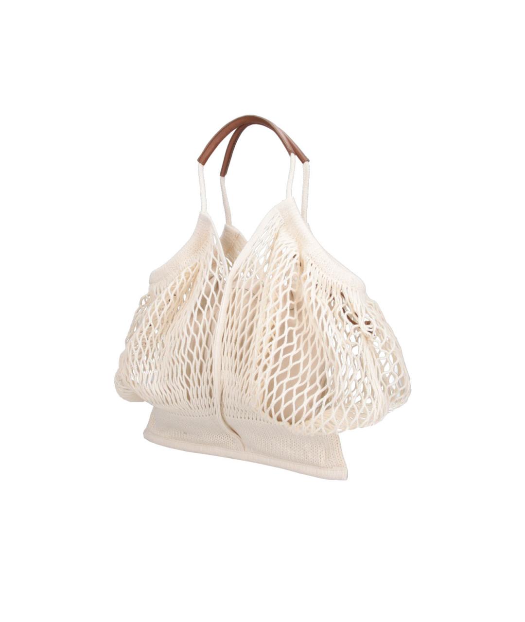 HEREU Белая сумка с короткими ручками, фото 2