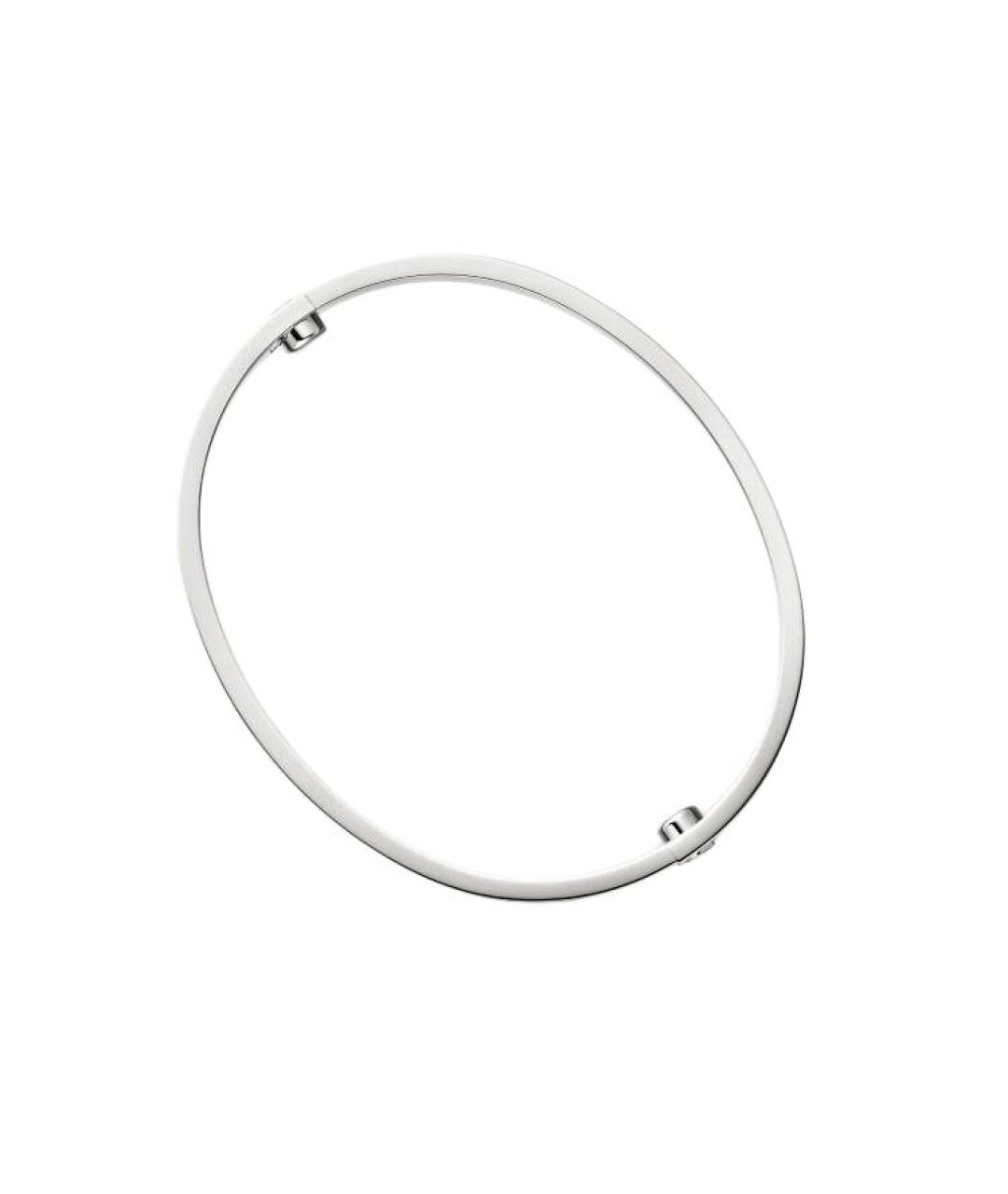 CARTIER Серебрянный браслет из белого золота, фото 2