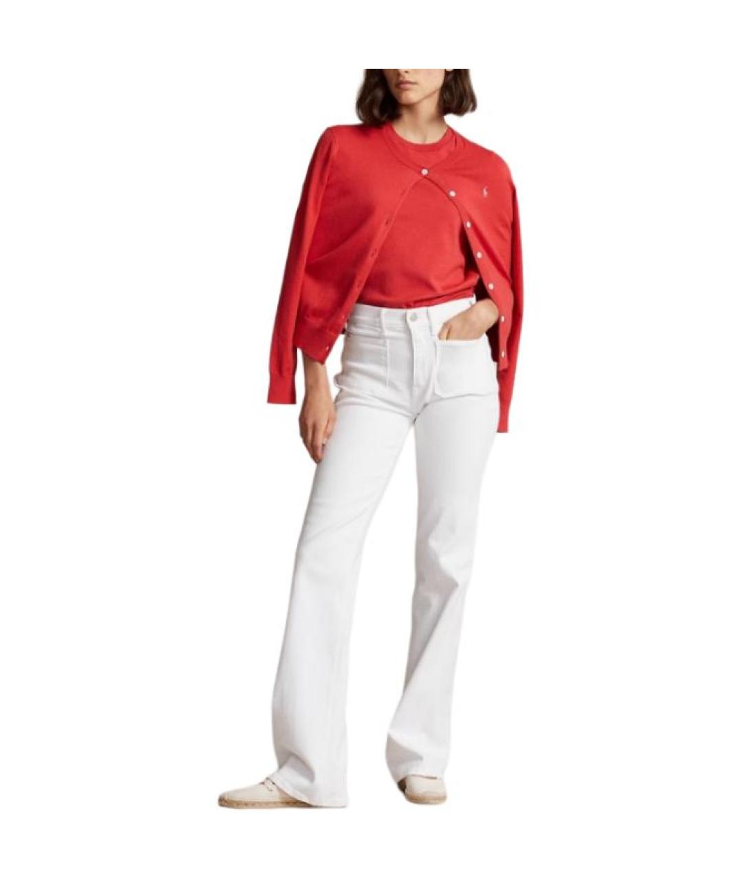 POLO RALPH LAUREN Красный джемпер / свитер, фото 4