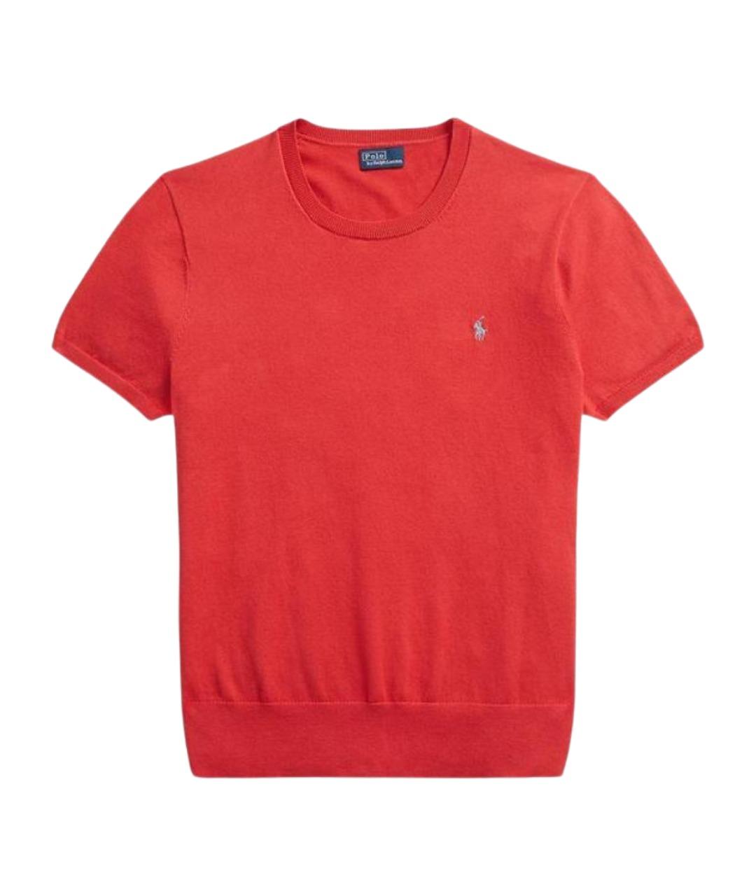 POLO RALPH LAUREN Красный джемпер / свитер, фото 1