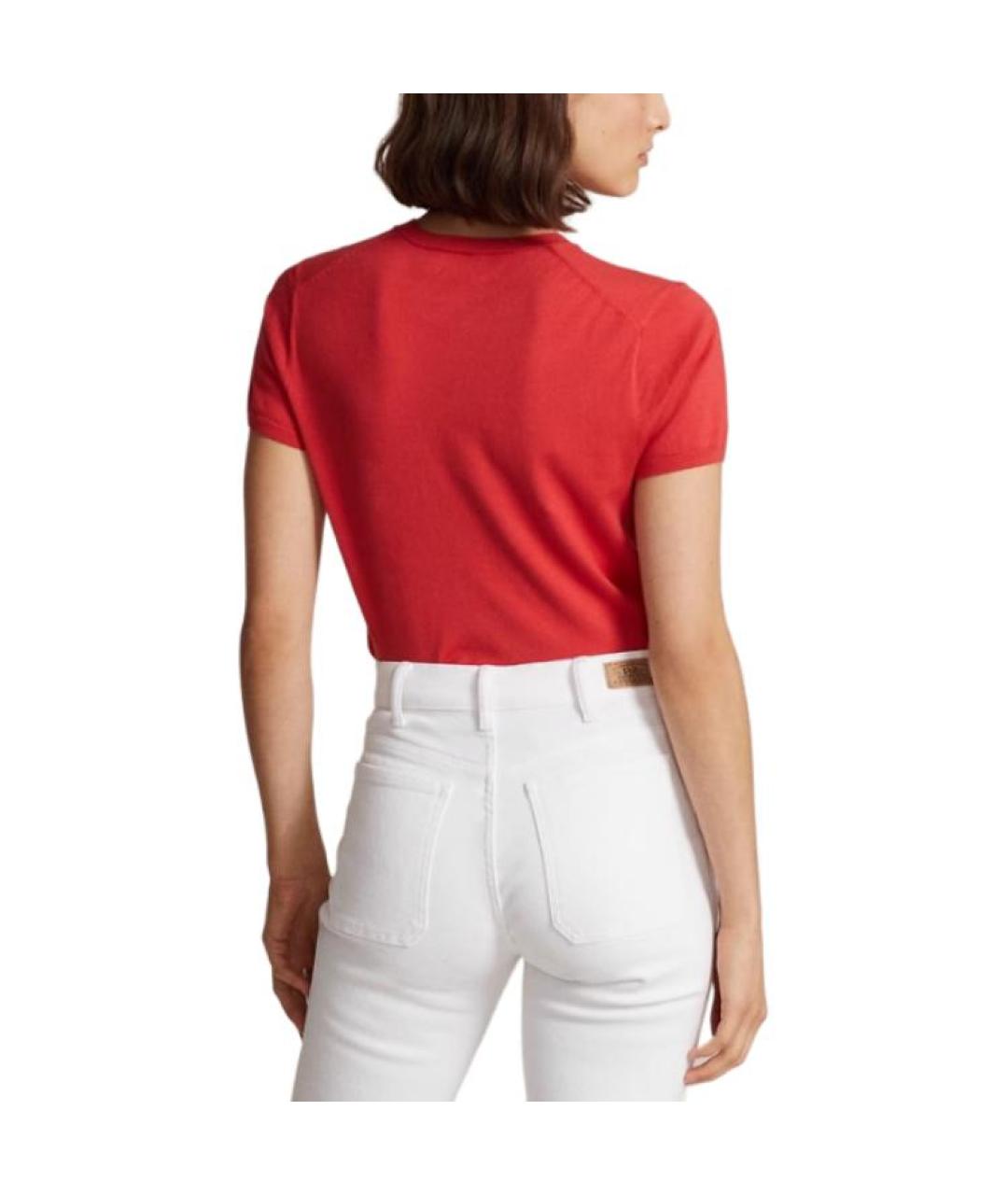 POLO RALPH LAUREN Красный джемпер / свитер, фото 3