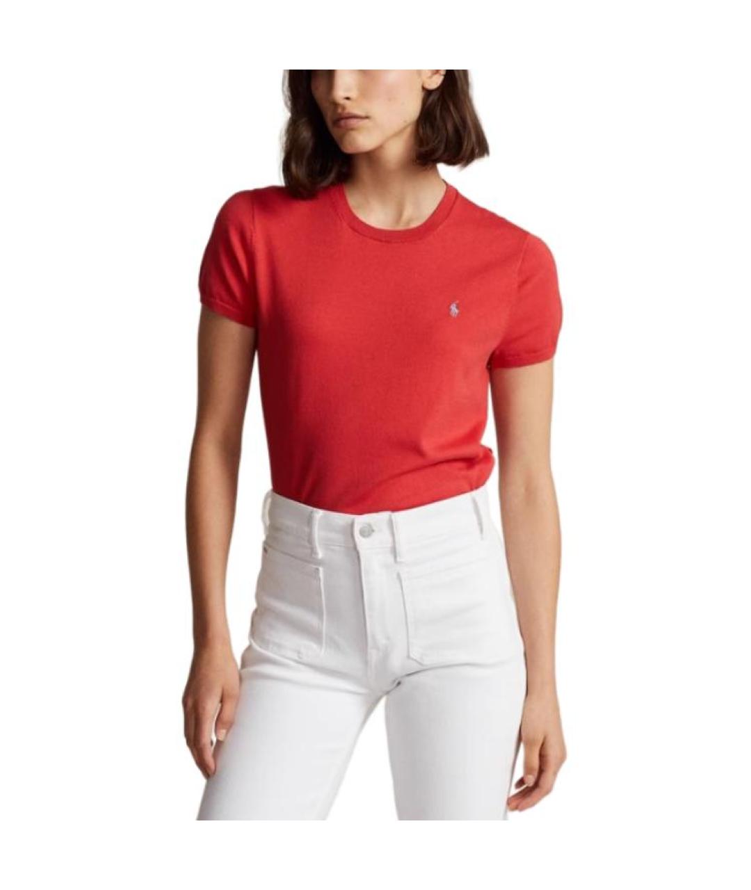 POLO RALPH LAUREN Красный джемпер / свитер, фото 2