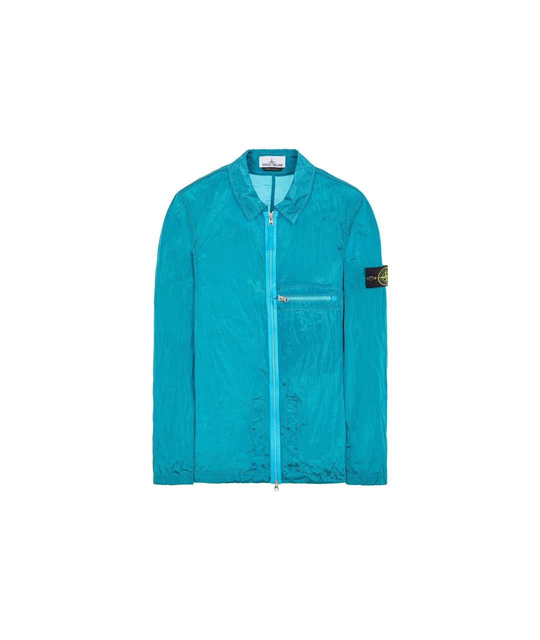 STONE ISLAND Бирюзовая куртка, фото 6