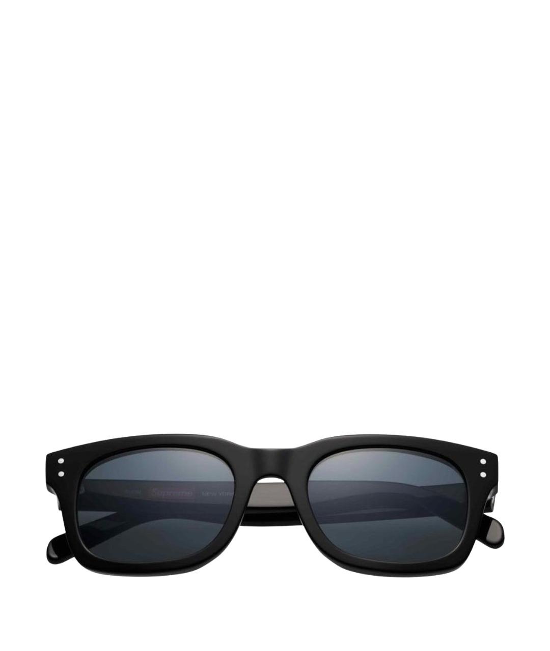 SUPREME Черные пластиковые солнцезащитные очки, фото 1