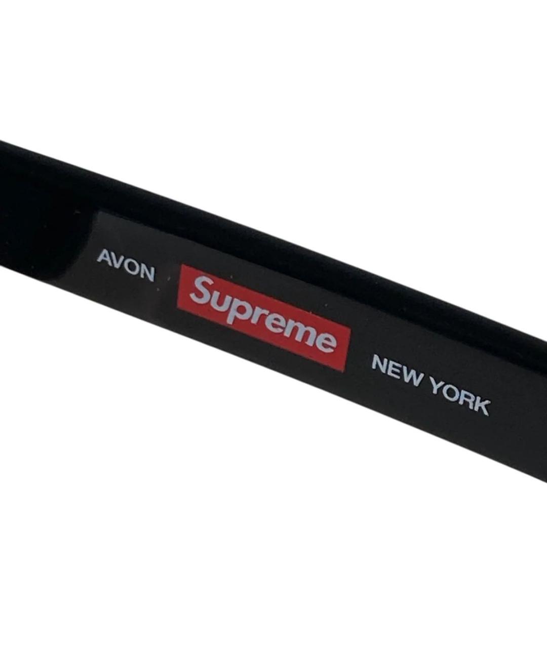 SUPREME Черные пластиковые солнцезащитные очки, фото 5