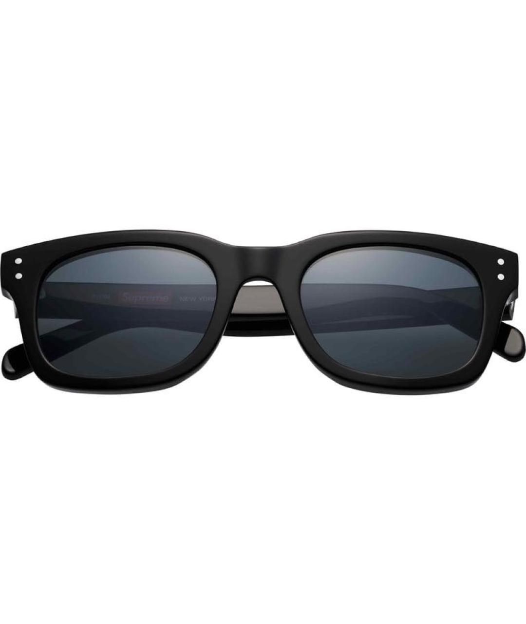 SUPREME Черные пластиковые солнцезащитные очки, фото 9