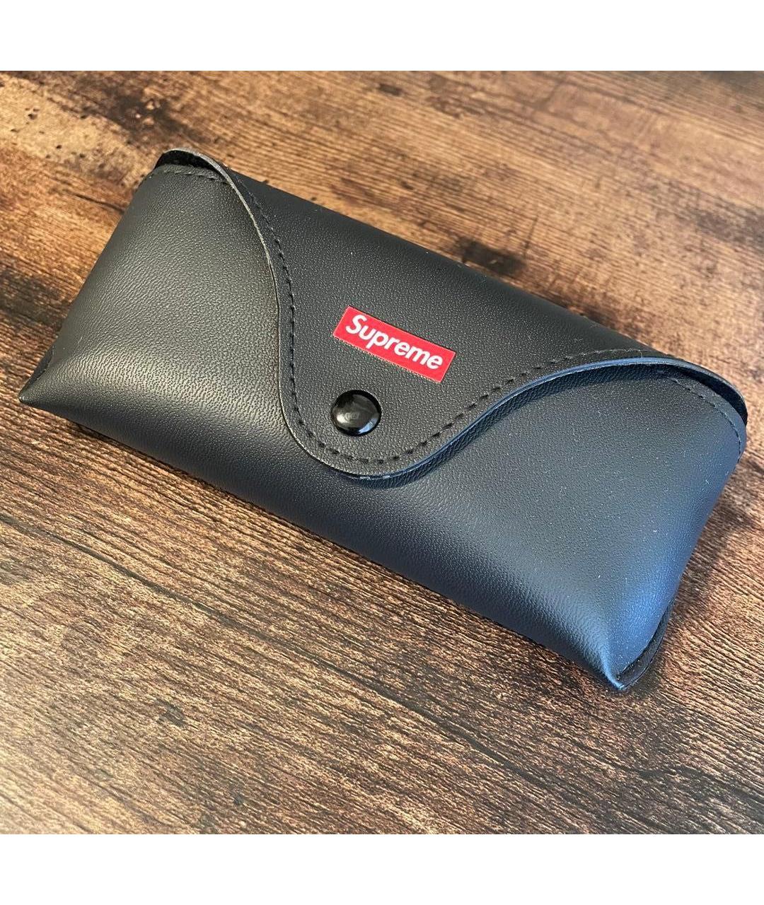 SUPREME Черные пластиковые солнцезащитные очки, фото 7