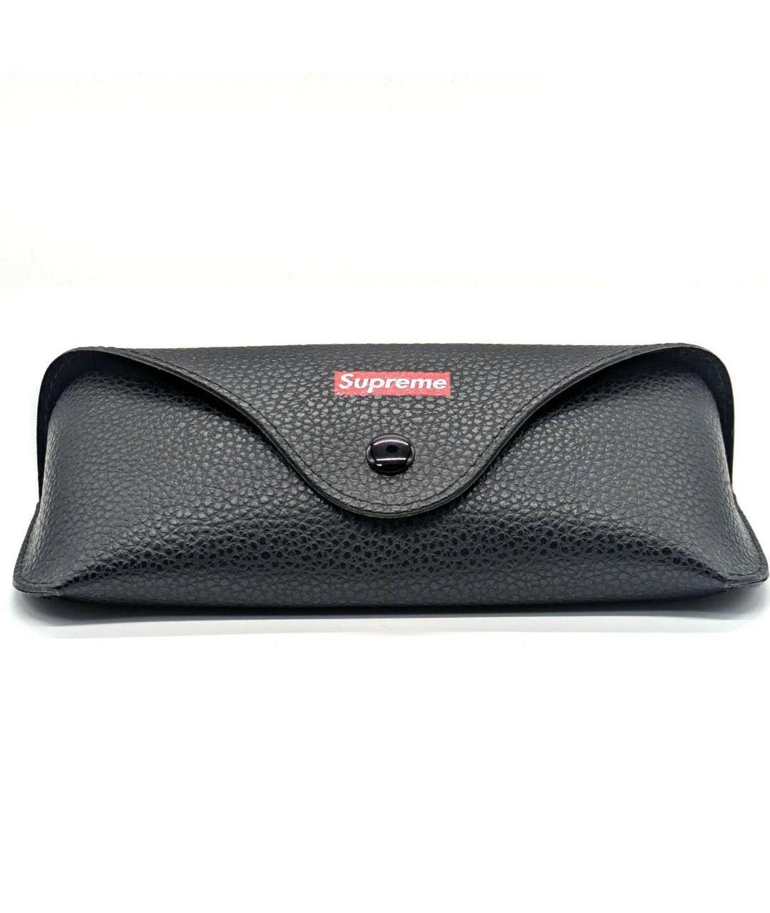 SUPREME Черные пластиковые солнцезащитные очки, фото 6